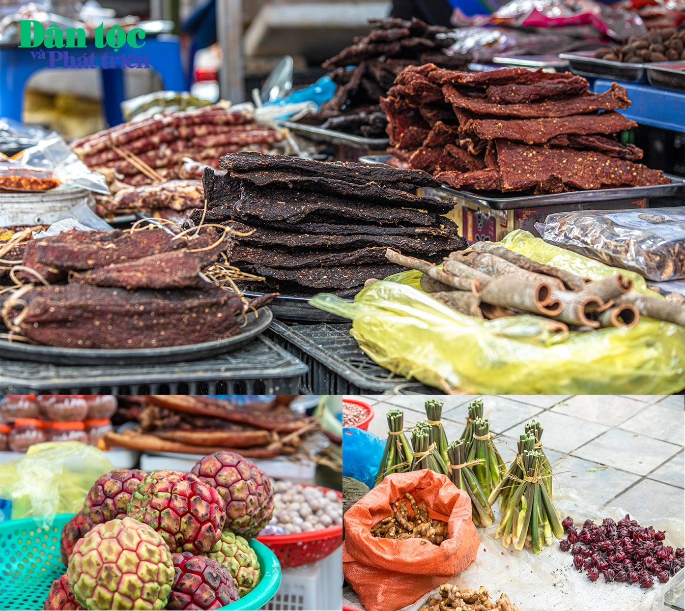 Nhiều đặc sản địa phương mà chỉ ở Chợ phiên vùng Tây Bắc mới có