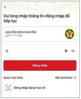 Hướng dẫn hai bước đăng nhập ứng dụng VssID bằng tài khoản VNeID 2