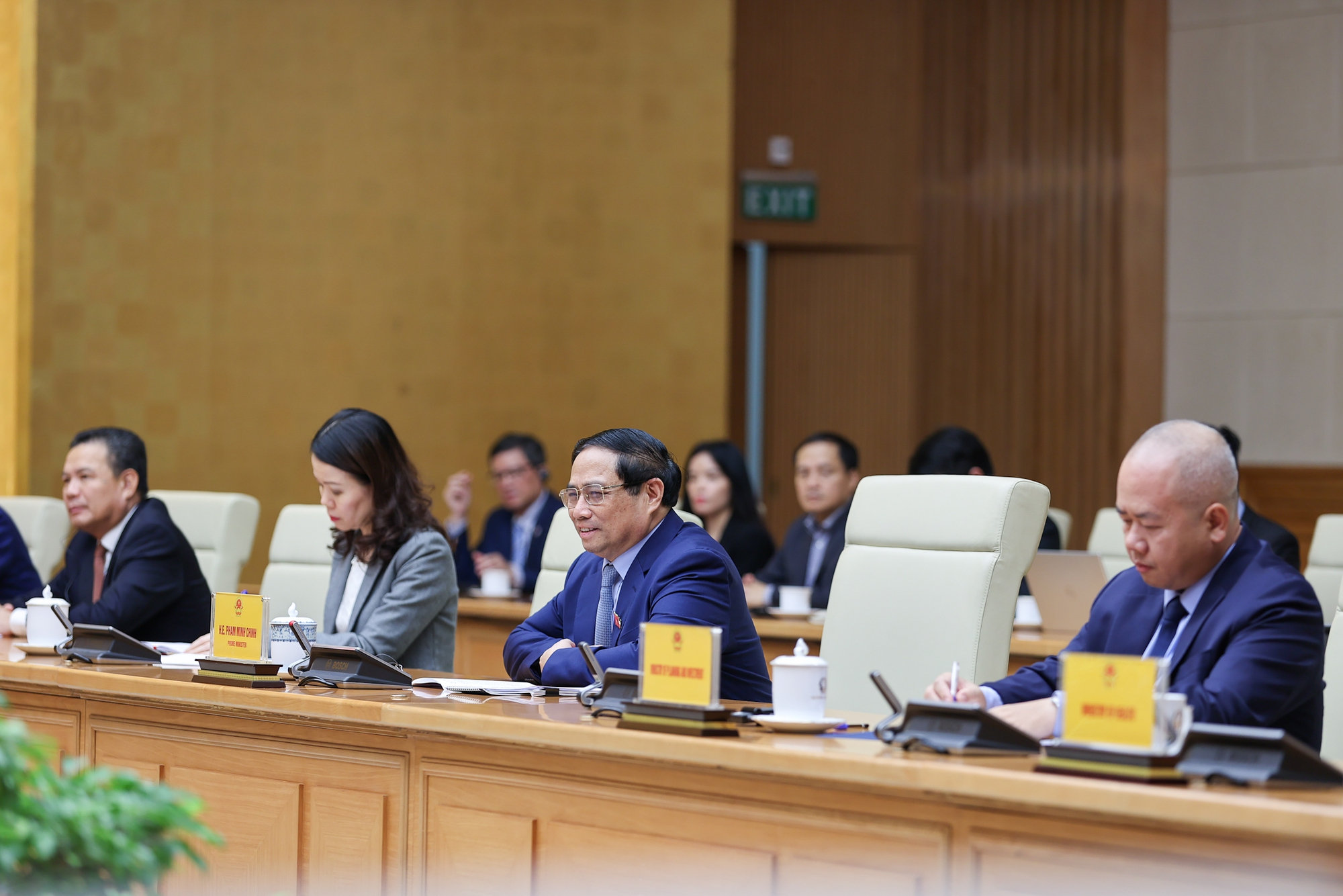 Thủ tướng nêu rõ, Chính phủ sẽ tiếp tục thúc đẩy và tạo điều kiện tốt nhất có thể để triển khai hiệu quả các chương trình, dự án hợp tác của LHQ dành cho Việt Nam - Ảnh: VGP/Nhật Bắc Thủ tướng nêu rõ, Chính phủ sẽ tiếp tục thúc đẩy và tạo điều kiện tốt nhất có thể để triển khai hiệu quả các chương trình, dự án hợp tác của LHQ dành cho Việt Nam - Ảnh: VGP/Nhật Bắc