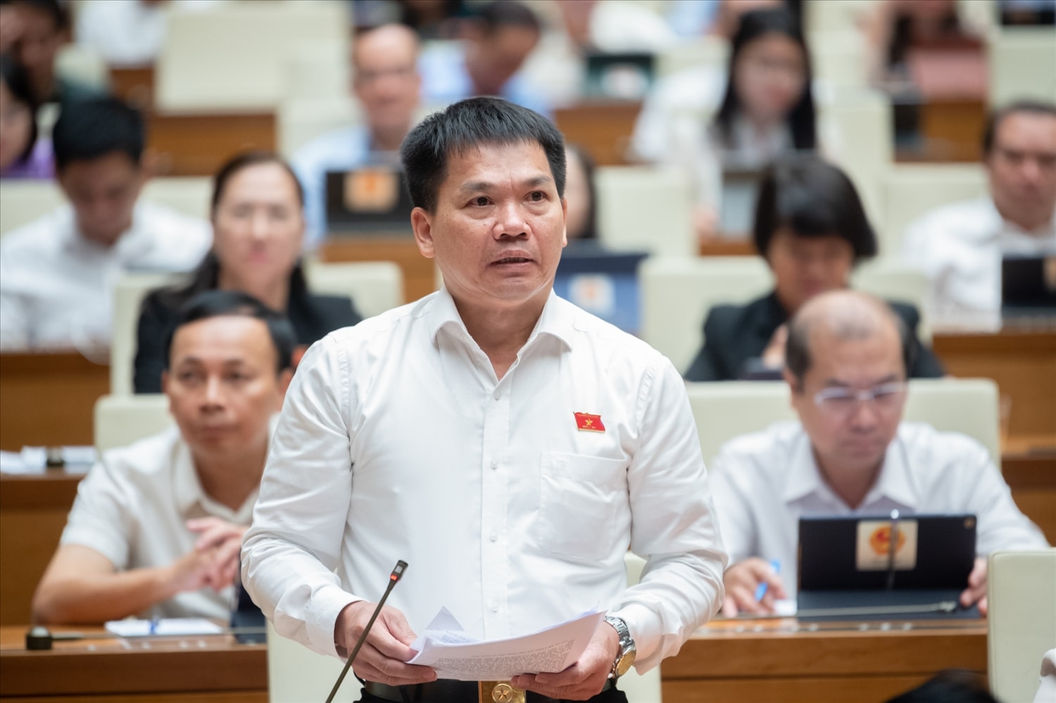 Đại biểu Dương Khắc Mai (Đoàn ĐBQH tỉnh Đắk Nông)