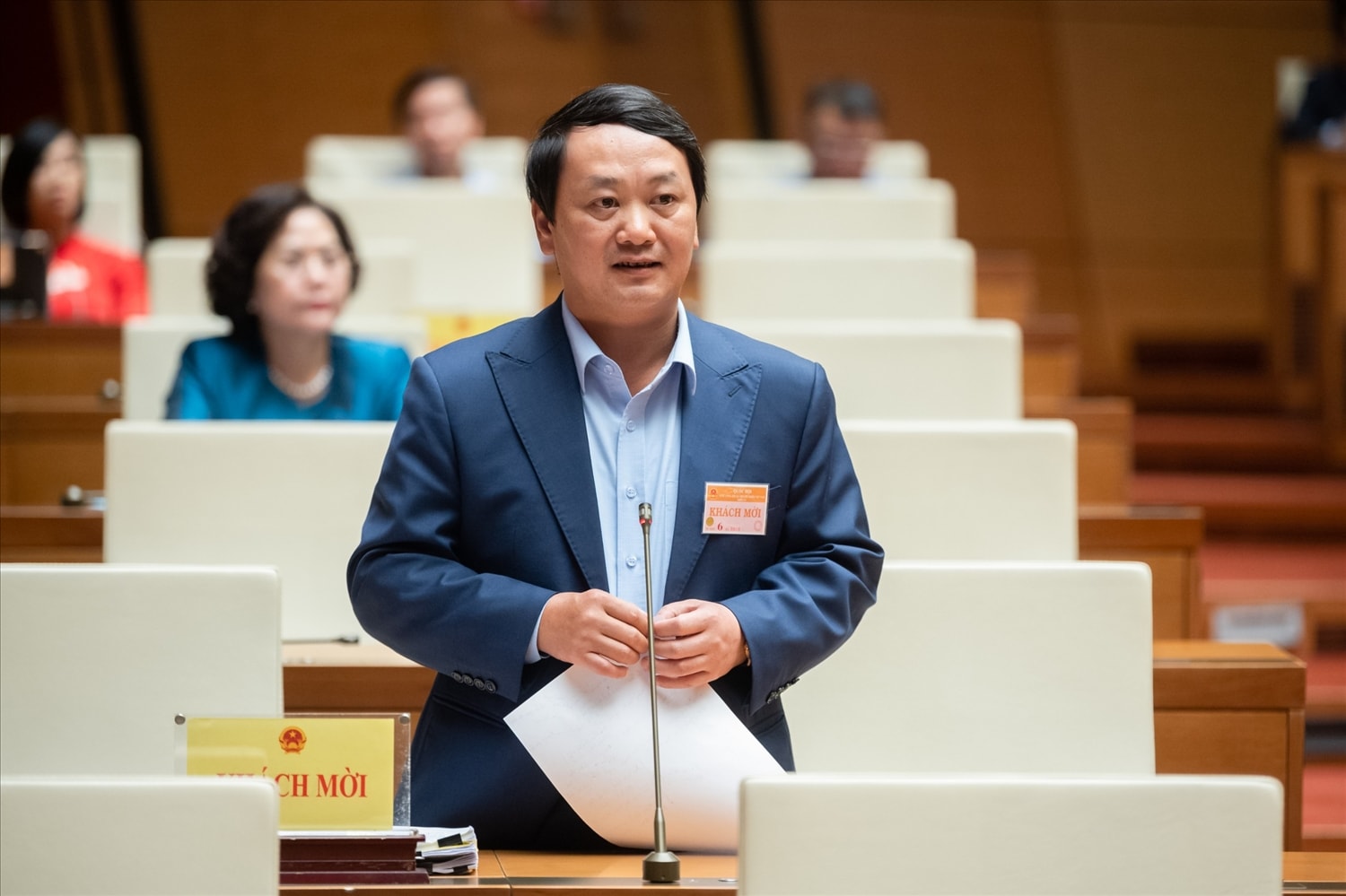 Bộ trưởng, Chủ nhiệm UBDT Hầu A Lềnh giải trình, làm rõ một số nội dung đại biểu Quốc hội nêu trong phiên thảo luận 