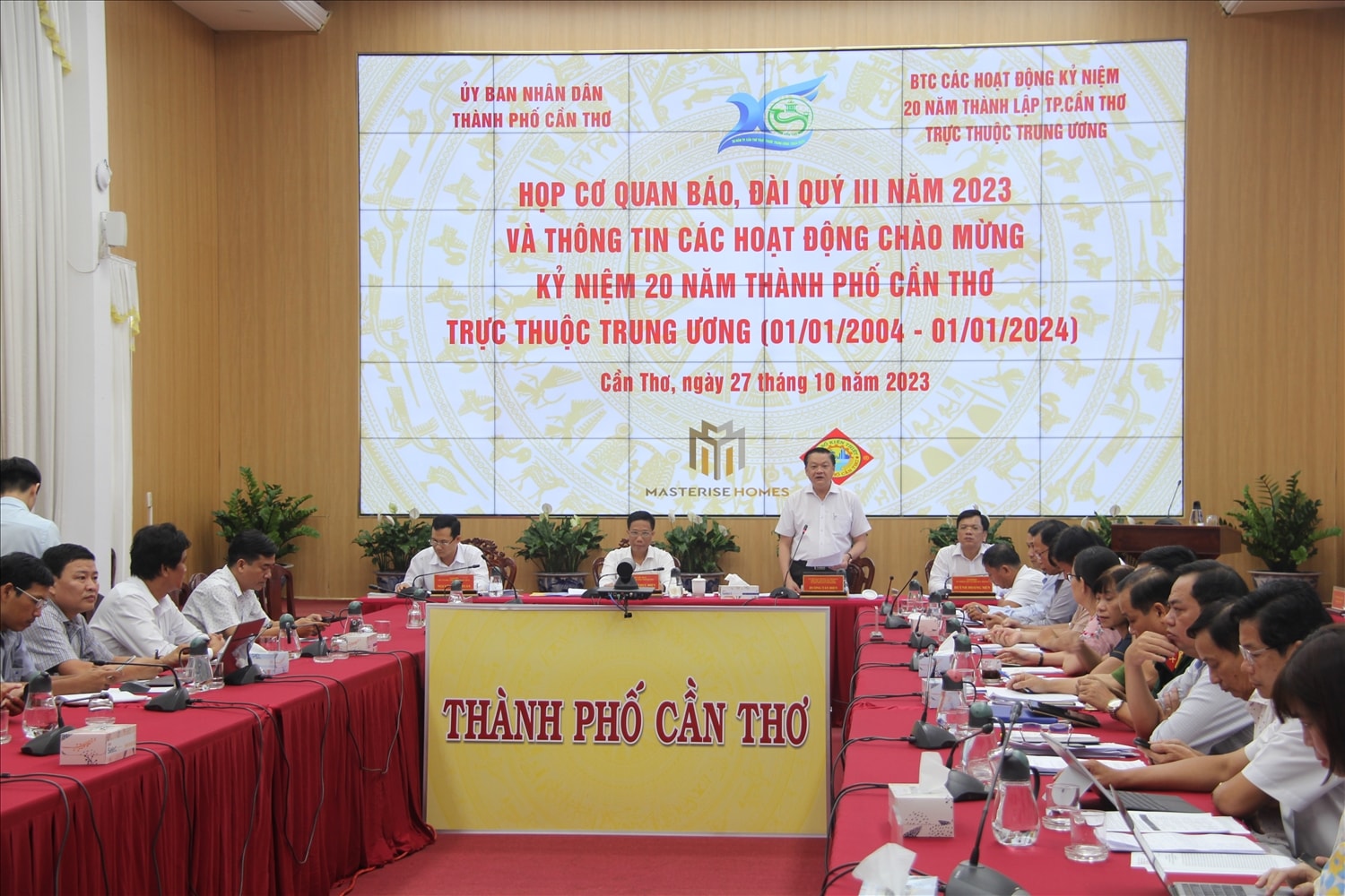 UBND TP. Cần Thơ tổ chức họp báo quý III - 2023 ( Ngày 27-10) UBND TP. Cần Thơ tổ chức họp báo quý III - 2023 ( ngày 27/10)