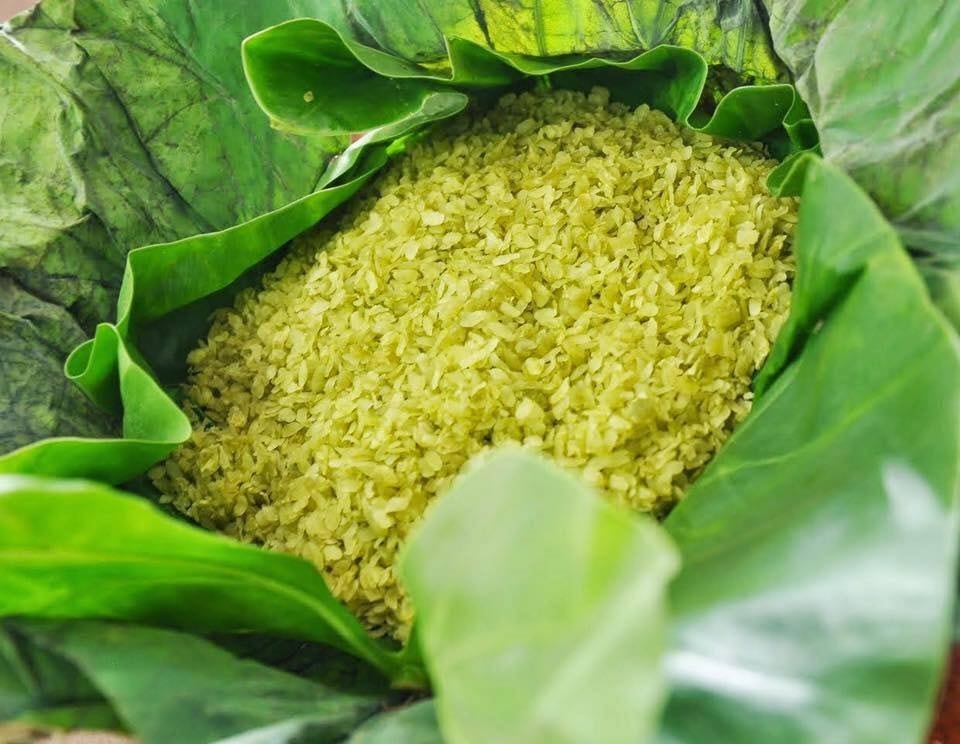 Đặc sản cốm nếp Tú Lệ