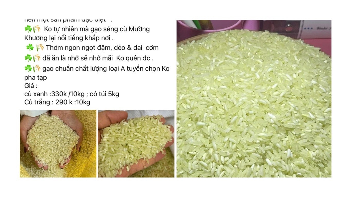 Hãy là người tiêu dùng thông thái: Thực hư về gạo Séng cù xanh gây sốt trên thị trường 1