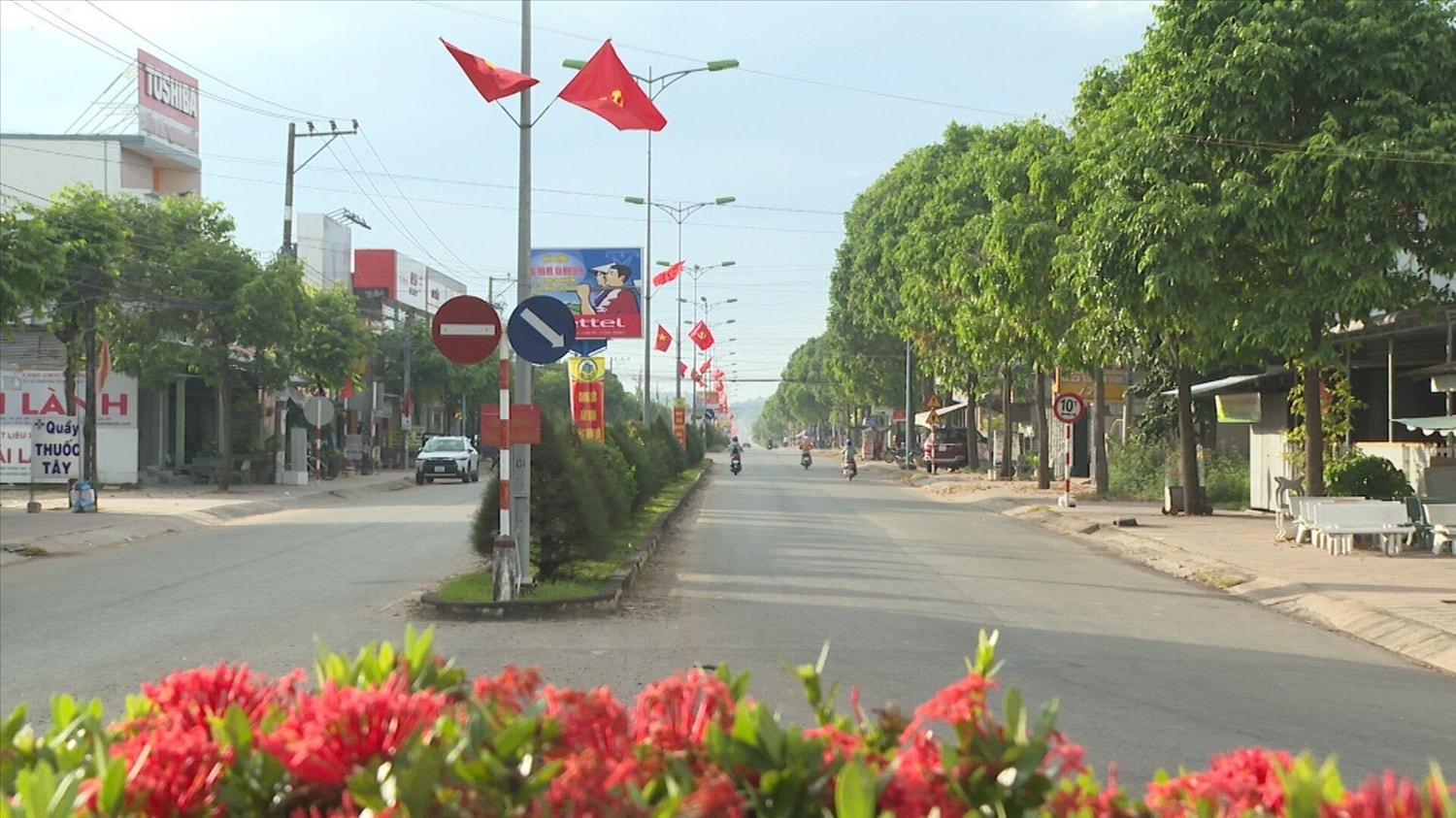 Một góc huyện Đức Linh hôm nay (Ảnh TL) Một góc huyện Đức Linh hôm nay (Ảnh TL)