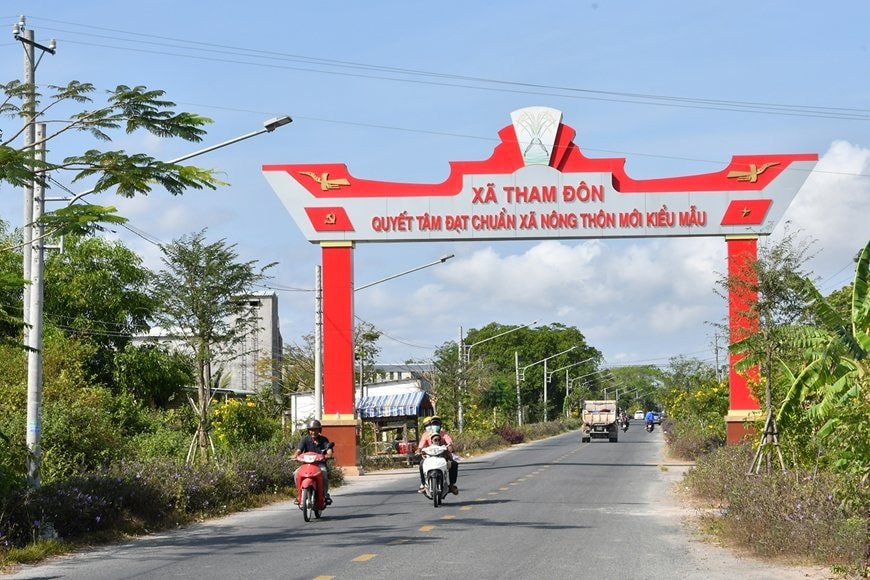 Nhờ triển khai hiệu quả các Chương trình MTQG, trong đó có Chương trình MTQG 1719, diện mạo nông thôn xã Tham Đôn ngày càng khởi sắc