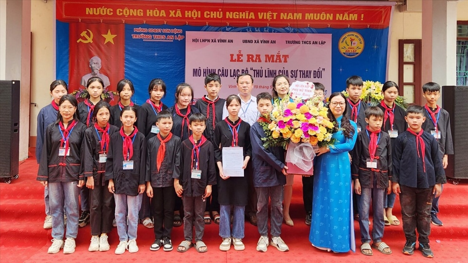 Lễ ra mắt CLB “Thủ lĩnh của sự thay đổi” Trường THCS An Lập