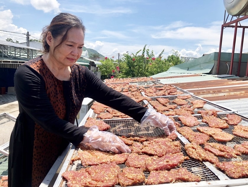 Bò một nắng là một trong những sản phẩm OCOP đặc trưng của Krông Pa