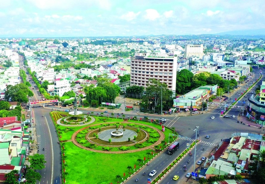 Một góc của Tp. Pleiku, tỉnh Gia Lai (nguồn Internet)