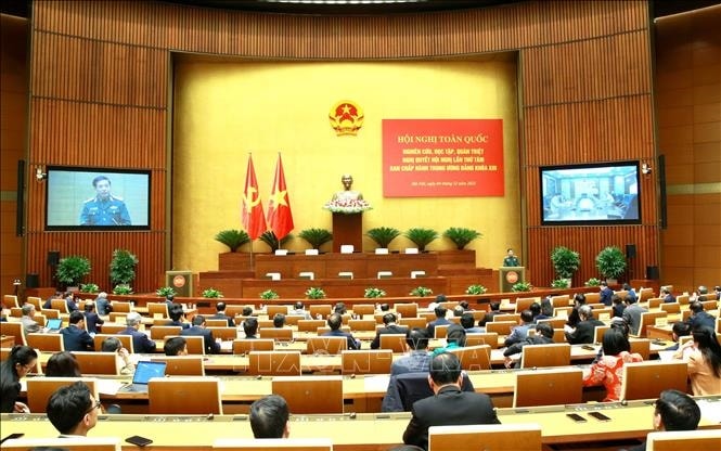 Quang cảnh hội nghị. Ảnh: Phương Hoa/TTXVN