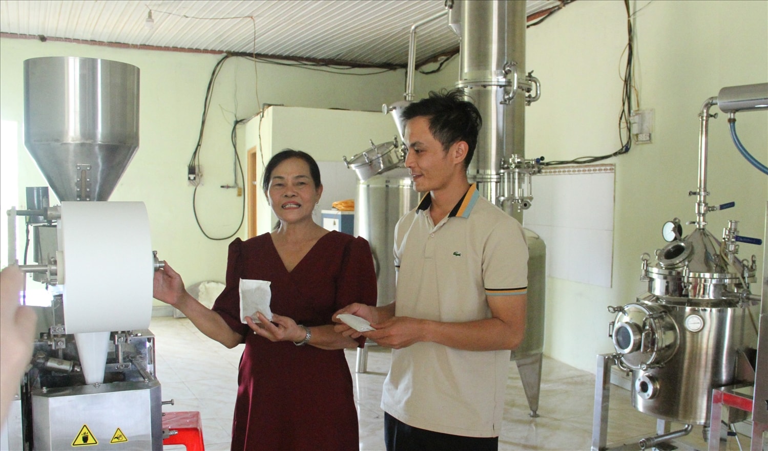 Hợp tác xã Dược liệu An Phúc Khang đầu tư công nghệ hiện đại chế biến dược liệu Hợp tác xã Dược liệu An Phúc Khang đầu tư công nghệ hiện đại chế biến dược liệu