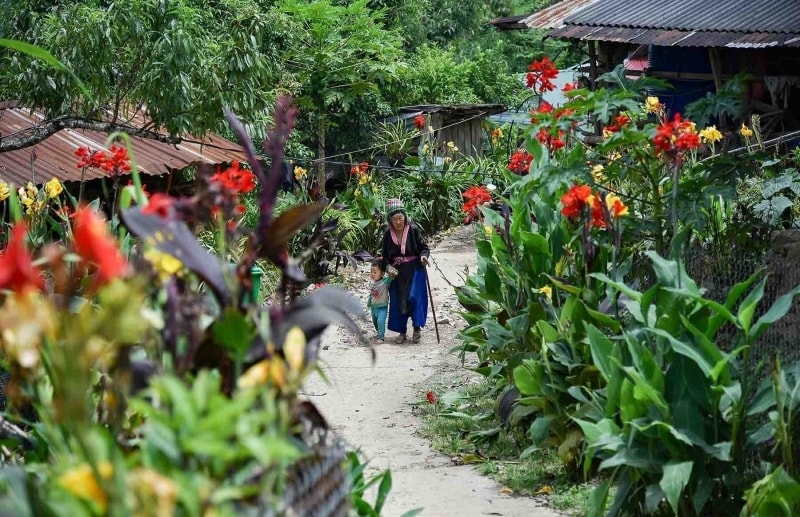 Bản Giàng Ly Cha thuộc xã Tà Tổng, huyện Mường Tè, tỉnh Lai Châu  nay đã bình yên sau “cơn bão” tà đạo. 