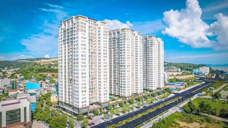 Khu đô thị Cái Dăm Geleximco tọa lạc ngay trên trục đường huyết mạch của khu du lịch Bãi Cháy