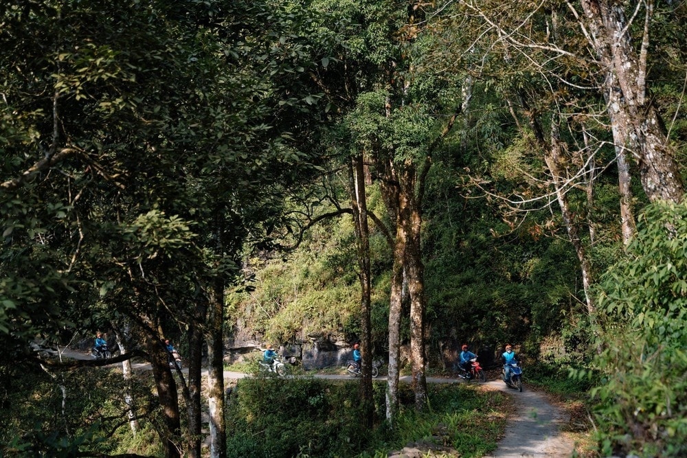 Đường vào Sảo Há - Làng địa ngục ngoài đời thực. Nguồn ảnh: Hà Giang trẻ