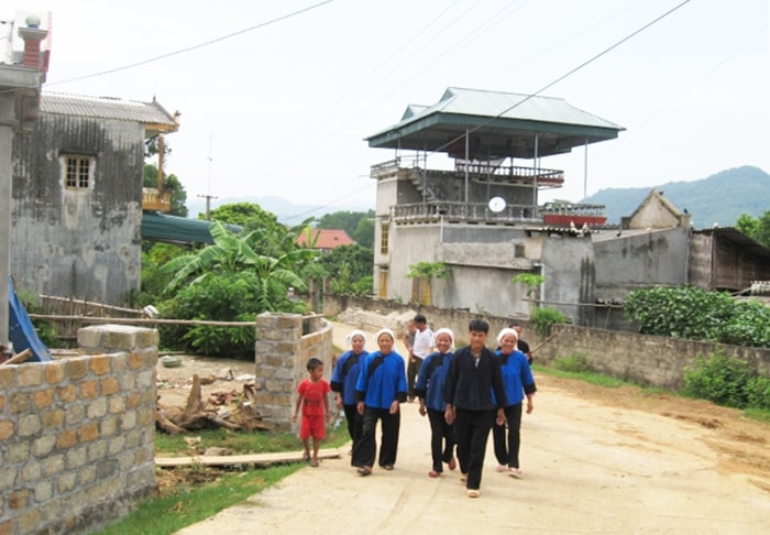 Một góc xã Bình Yên, huyện Sơn Dương