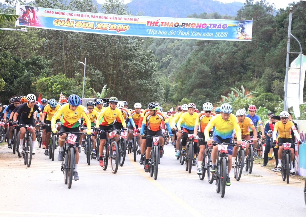 Giải đua xe đạp thể thao phong trào Hội hoa Sở năm 2023