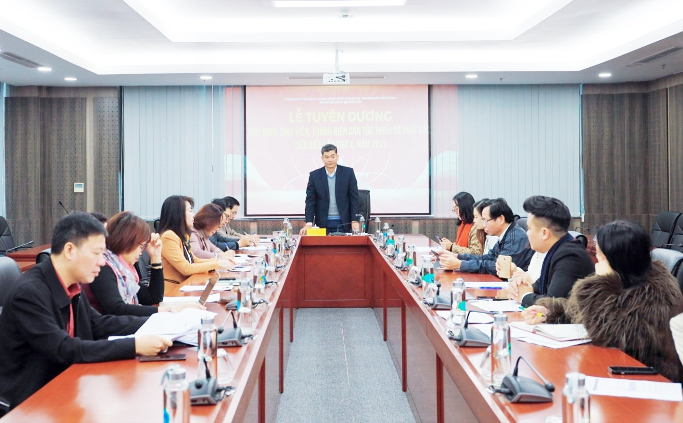 Quang cảnh cuộc họp. (Ảnh: Vũ Mừng)