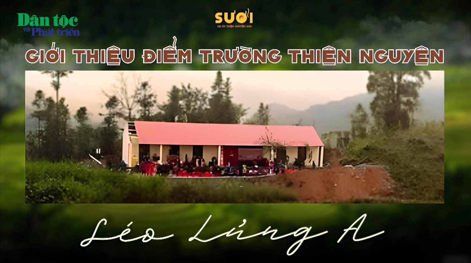 Ngôi trường mà các em nhỏ nơi đây theo học và là địa điểm thực hiện dự án