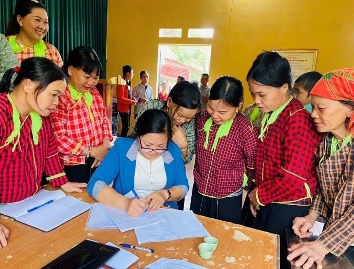 Nhờ công tác tuyên truyền, vận động đã góp phần nâng tỷ lệ học viên tham gia các lớp xóa mù chữ
