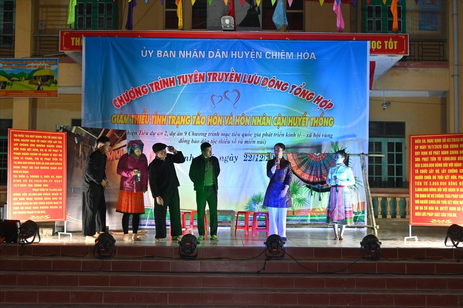 Tiết mục tiểu phẩm tuyên truyền về tảo hôn và hôn nhân cận huyết thống