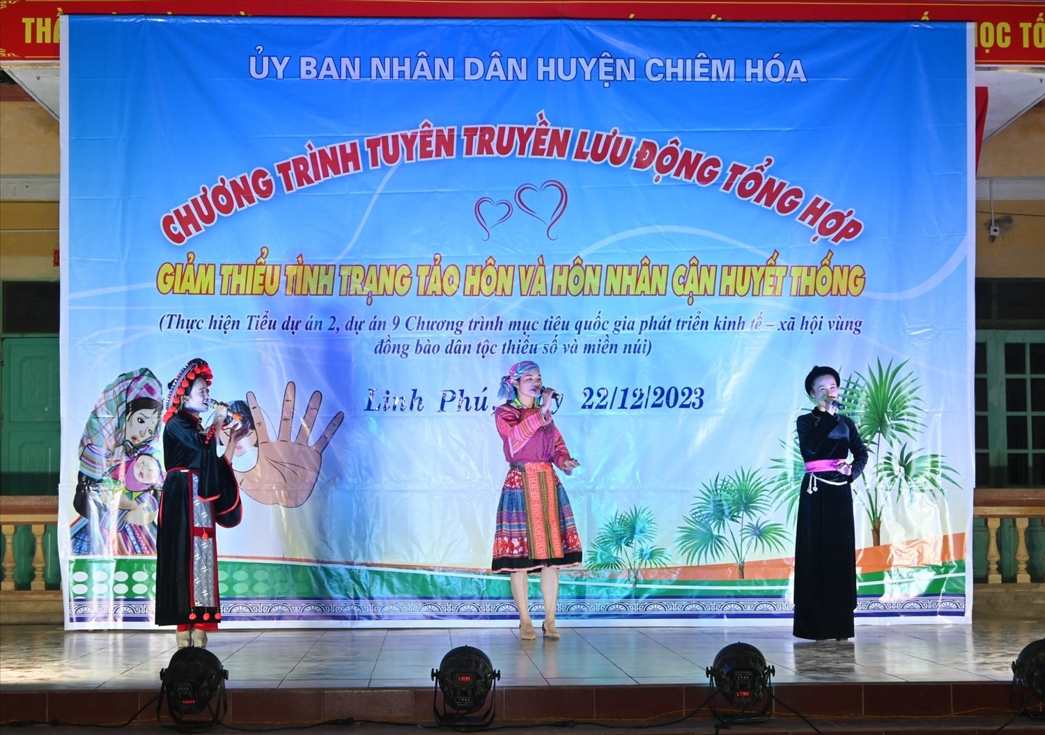 Chương trình tuyên truyền tổng hợp giảm thiểu tình trạng tảo hôn và hôn nhân cận huyết thống mang nhiều ý nghĩa thiết thực