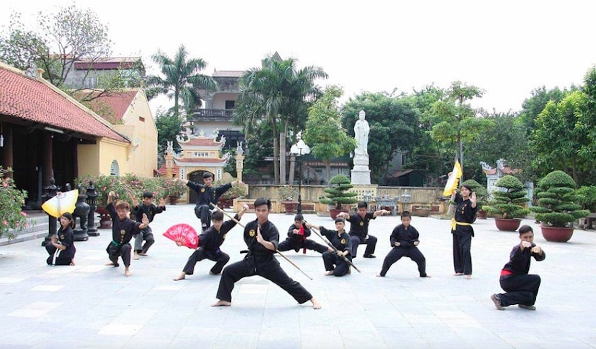 Phong trào tập luyện võ cổ truyền Bình Định phát triển rộng khắp Phong trào tập luyện võ cổ truyền Bình Định phát triển rộng khắp
