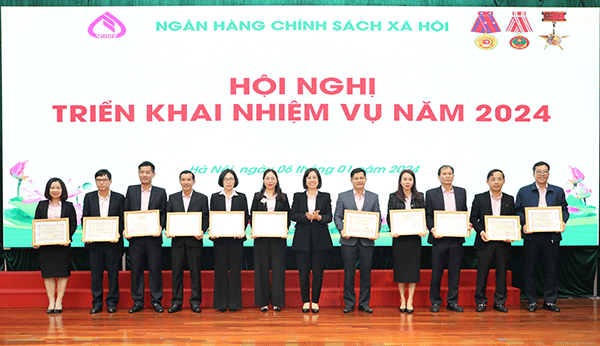 Các đơn vị đạt danh hiệu xuất sắc Nhất, Nhì, Ba các chuyên đề thi đua năm 2023