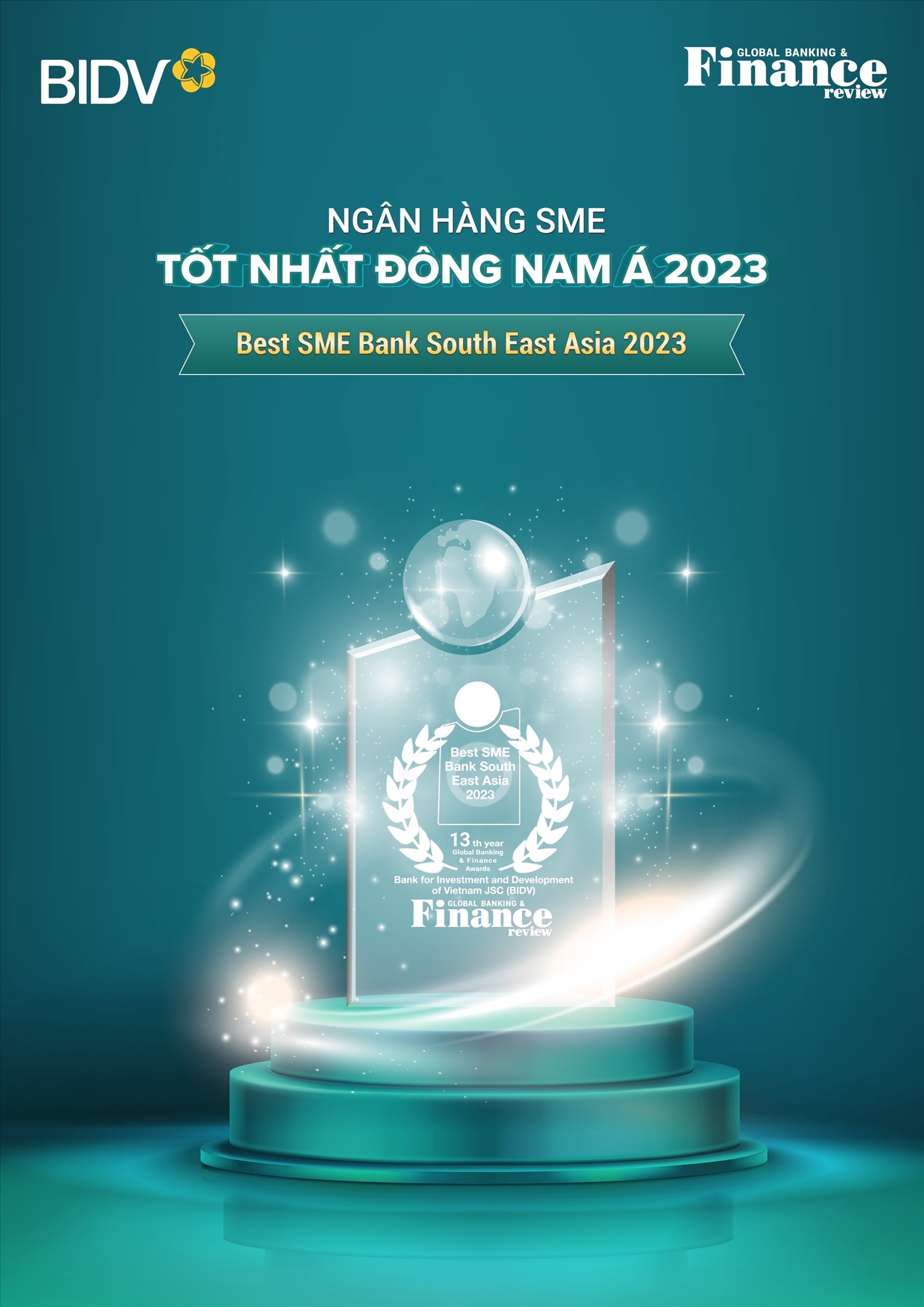 BIDV tự hào lần thứ 3 đạt giải thưởng