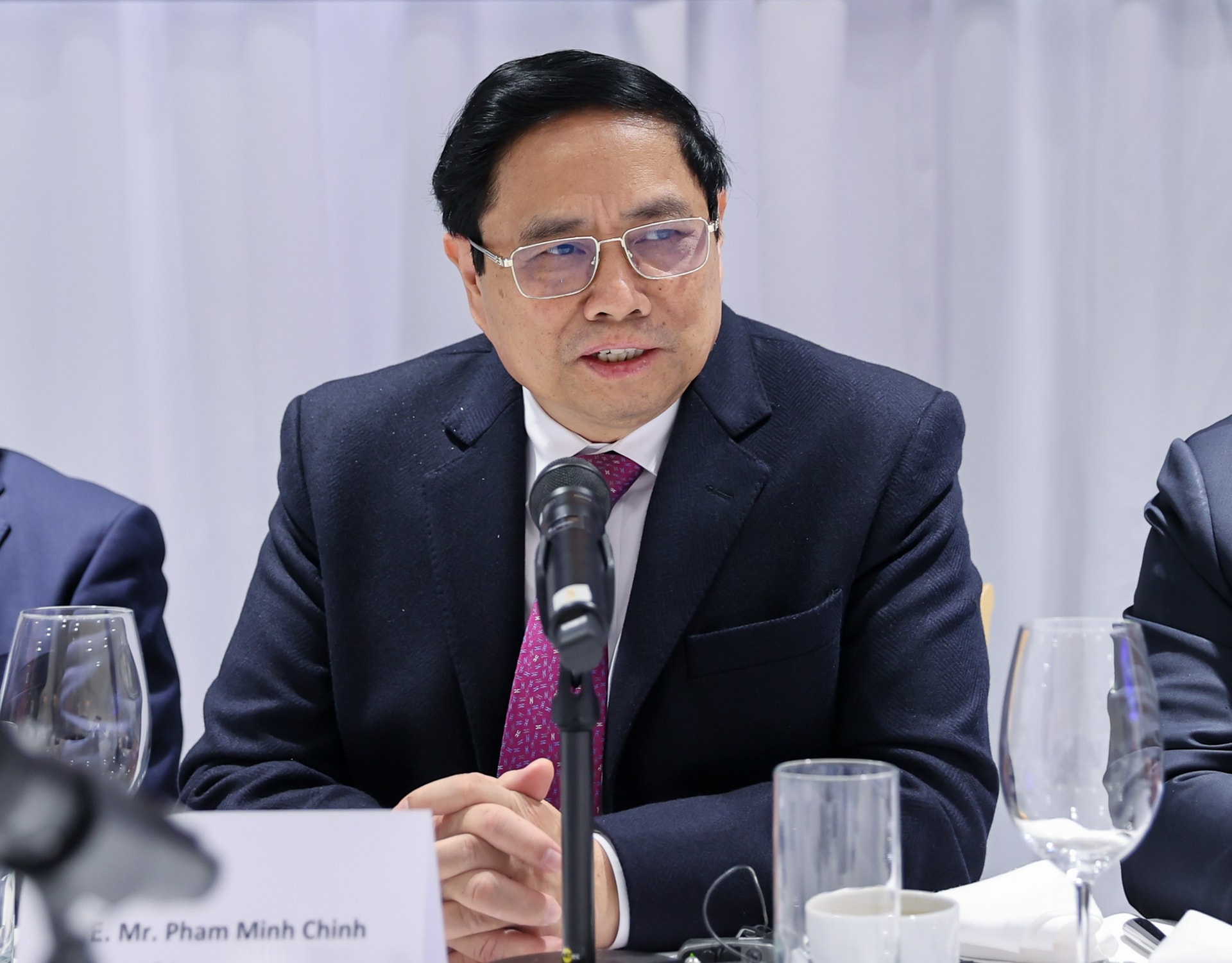 Thủ tướng chia sẻ bí quyết thành công của Việt Nam - Ảnh: VGP/Nhật Bắc Thủ tướng chia sẻ bí quyết thành công của Việt Nam - Ảnh: VGP/Nhật Bắc