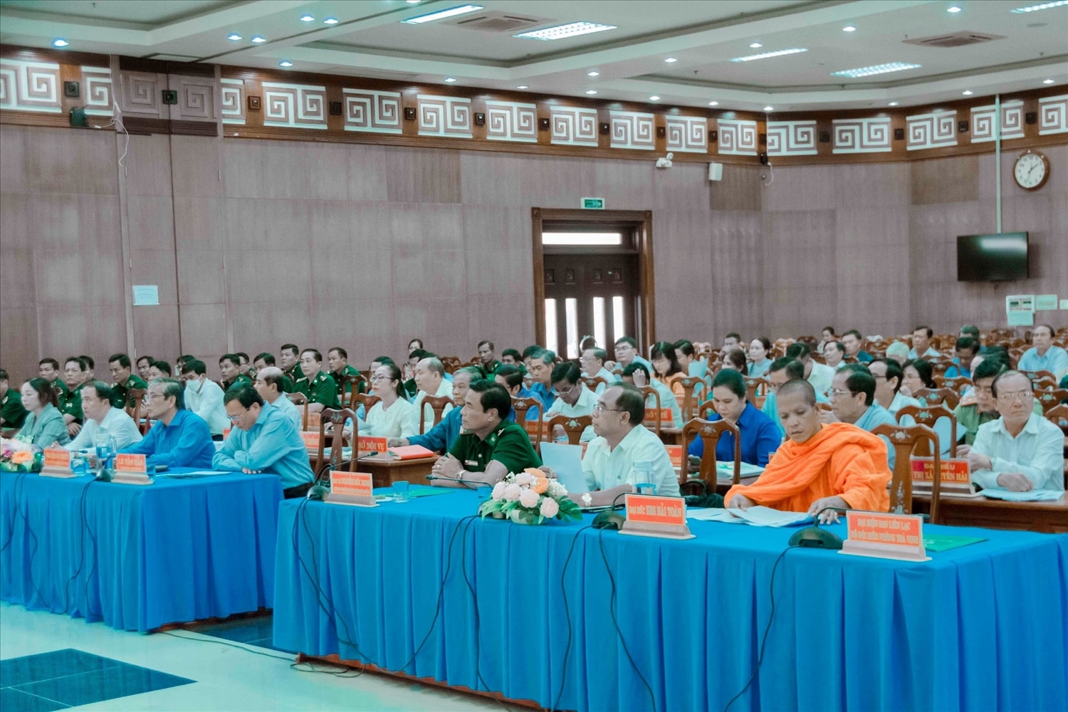 Có gần 200 đại biểu tham dự Hội nghị Sơ kết 5 năm thực hiện Ngày biên phòng toàn dân giai đoạn 2019-2024 tỉnh Trà Vinh Có gần 200 đại biểu tham dự Hội nghị Sơ kết 5 năm thực hiện Ngày biên phòng toàn dân giai đoạn 2019-2024 tỉnh Trà Vinh