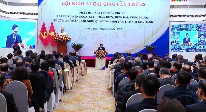 Hội nghị ngoại giao lần thứ 32 xác định xây dựng nền ngoại giao toàn diện, hiện đại, vững mạnh…