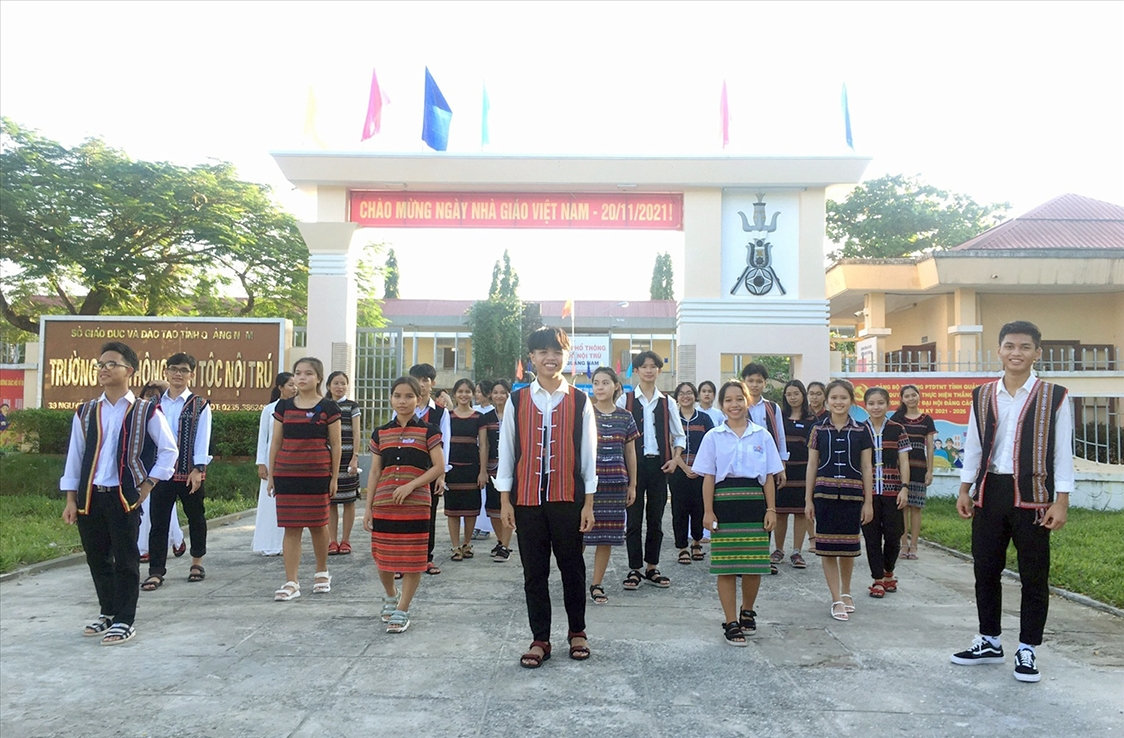 Quảng Nam: Bảo đảm các điều kiện sinh hoạt và học tập cho học sinh nội trú, bán trú vùng đồng bào DTTS và miền núi