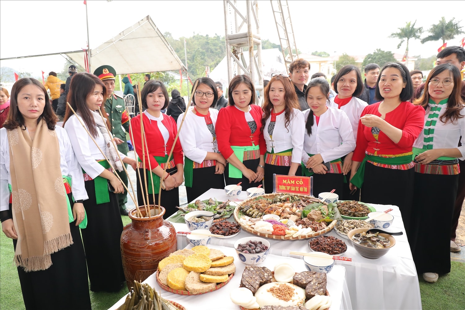 Hội thi ẩm thực các dân tộc tại ngày hội Hội thi ẩm thực các dân tộc tại ngày hội