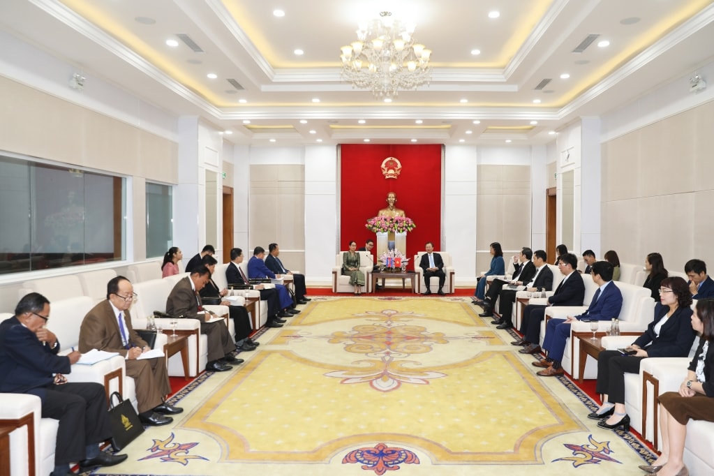 Toàn cảnh buổi tiếp