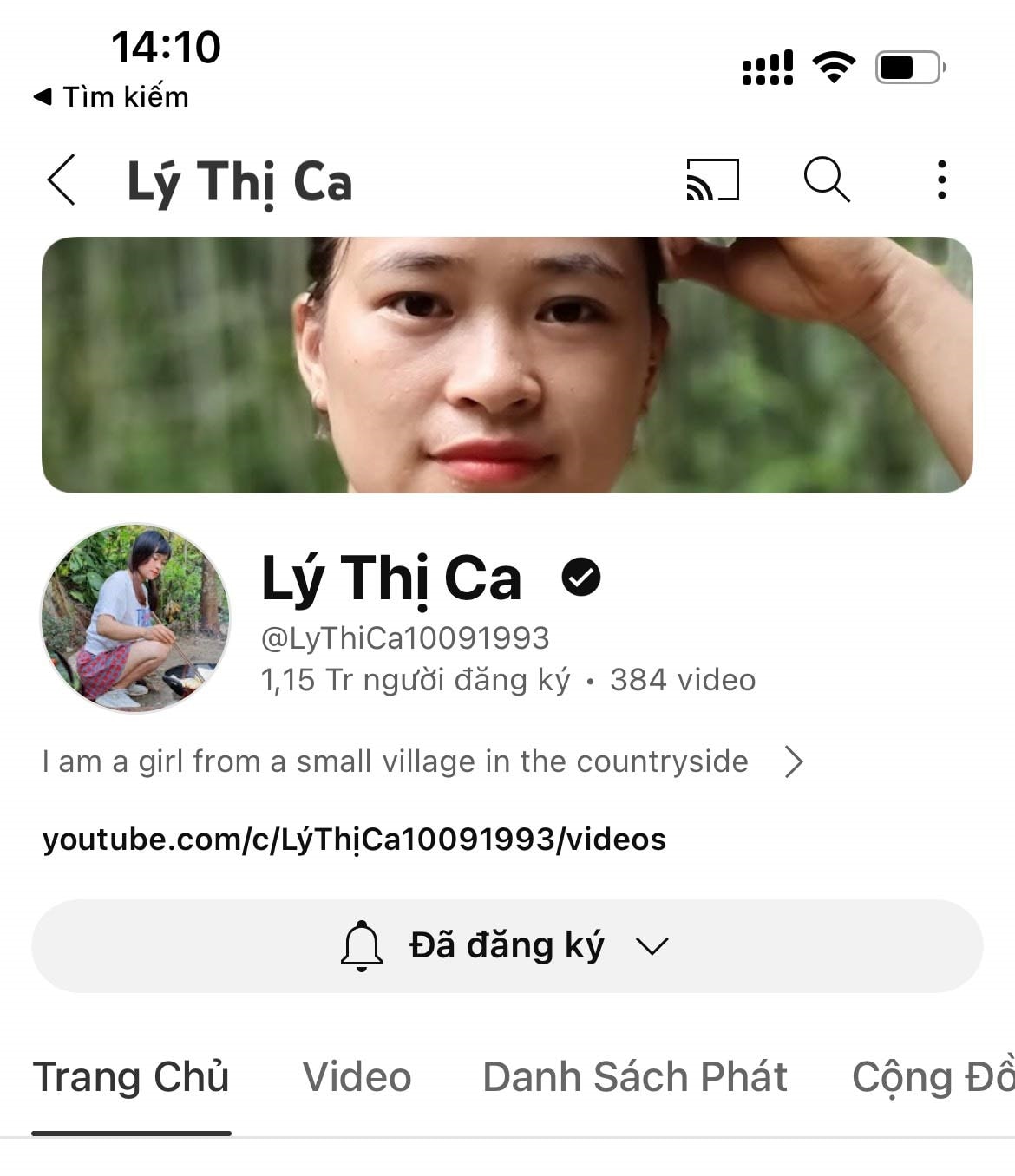 Kênh youtube Lý Thị Ca của Triệu Mạnh Dương, thôn Khau Cau, xã Phúc Yên (Lâm Bình) được cộng đồng mạng khắp nơi trên thế giới yêu thích. Kênh youtube Lý Thị Ca của Triệu Mạnh Dương, thôn Khau Cau, xã Phúc Yên (Lâm Bình) được cộng đồng mạng khắp nơi trên thế giới yêu thích.