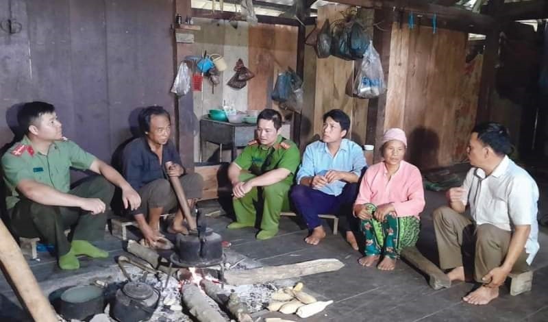 Với sự kiên quyết đấu tranh của cả hệ thống chính trị, lực lượng  công an đã đã xóa bỏ các đạo lạ, đạo bất hợp pháp trên địa bàn tỉnh Cao Bằng.  Ảnh: Nguồn Công an huyện Bảo Lâm