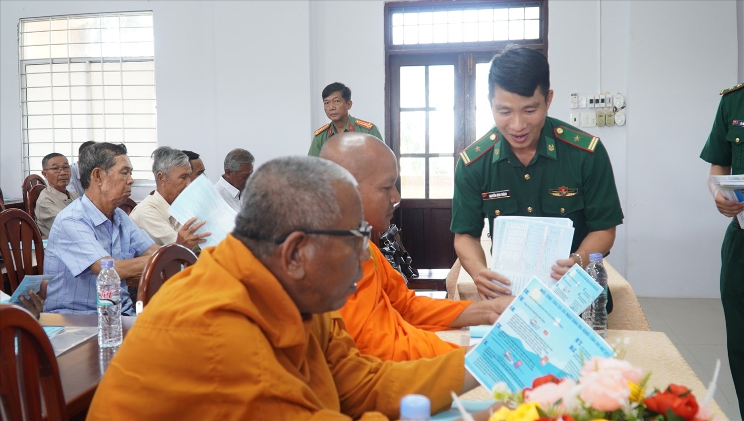 285 đại biểu Người có uy tín trong đồng bào DTTS của 13 huyện, thành phố trên địa bàn tỉnh Kiên Giang được tham gia tập huấn và cung cấp thông tin