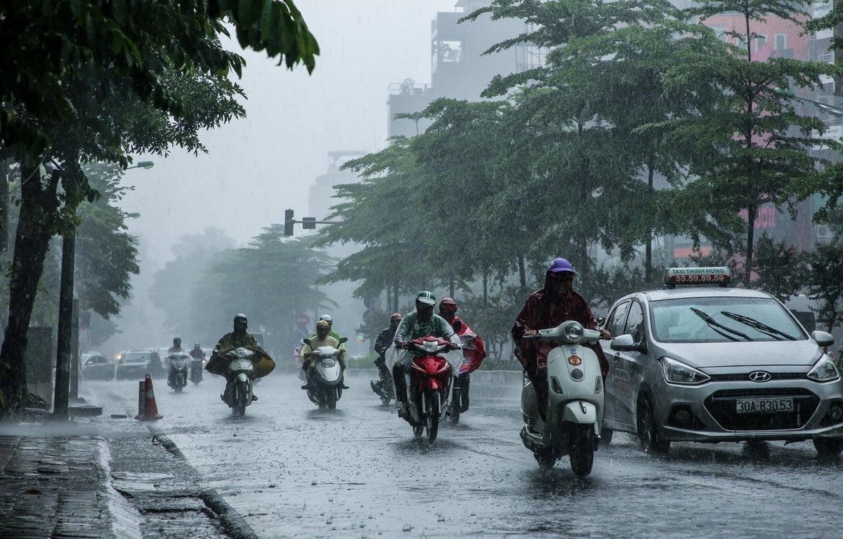 Dự báo mưa giông sẽ duy trì ở miền Bắc đến cuối tuần này Dự báo mưa giông sẽ duy trì ở miền Bắc đến cuối tuần này