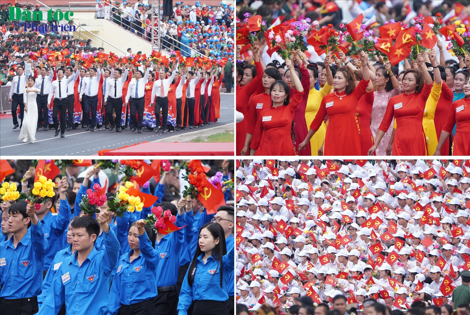 Những hình ảnh đẹp và rất hào hùng tại Lễ diễu binh, diễu hành sáng nay tại Điện Biên.
