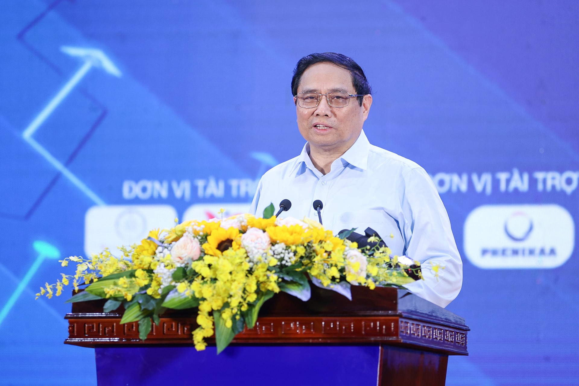 Thủ tướng phát biểu tại lễ khai mạc Ngày hội Khởi nghiệp Quốc gia của học sinh, sinh viên lần thứ VI - Ảnh: VGP/Nhật Bắc Thủ tướng phát biểu tại lễ khai mạc Ngày hội Khởi nghiệp Quốc gia của học sinh, sinh viên lần thứ VI - Ảnh: VGP/Nhật Bắc