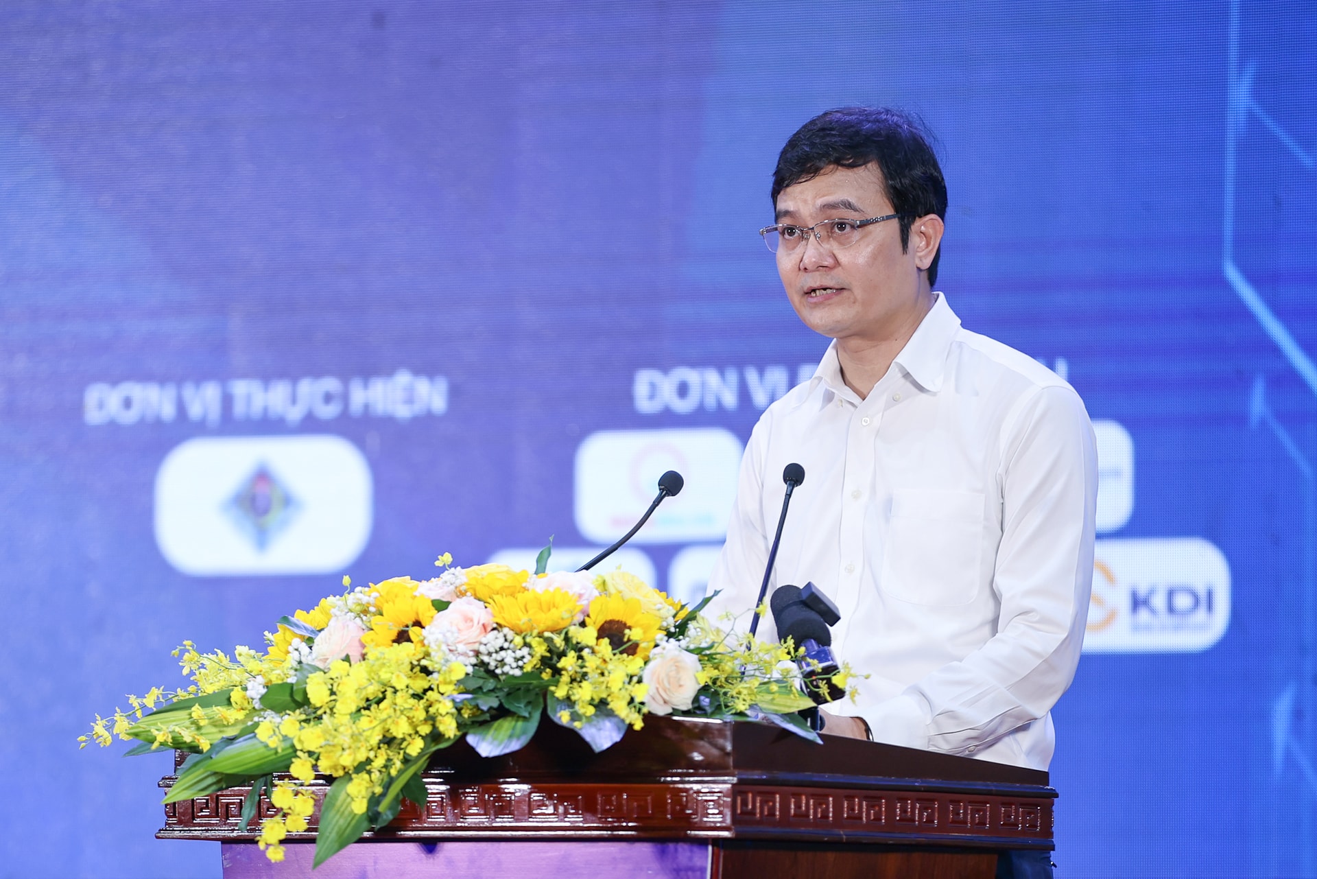 Bí thư thứ Nhất Trung ương Đoàn Thanh niên Cộng sản Hồ Chí Minh Bùi Quang Huy phát biểu - Ảnh: VGP/Nhật Bắc Bí thư thứ Nhất Trung ương Đoàn Thanh niên Cộng sản Hồ Chí Minh Bùi Quang Huy phát biểu - Ảnh: VGP/Nhật Bắc