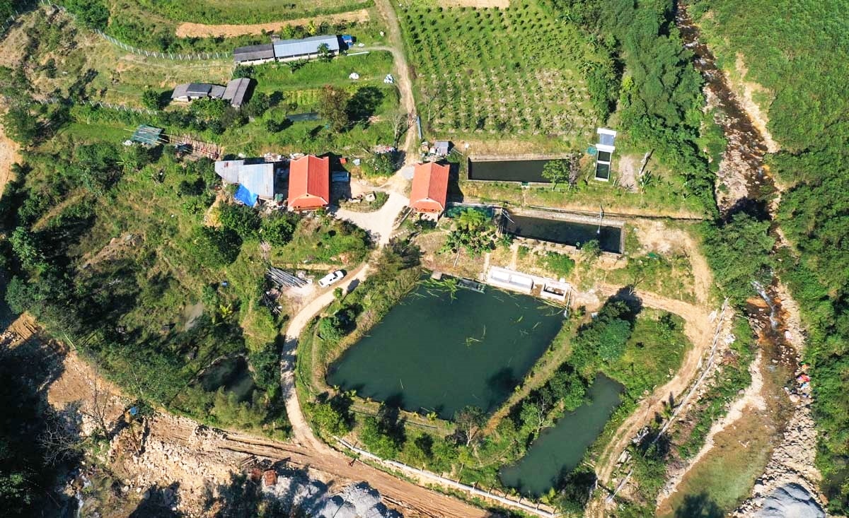Khu Farmstay A Nôr - trang trại cá tầm của Hồ Thanh Phương ở làng du lịch cộng đồng A Nôr, thôn Đút, xã Hồng Kim (A Lưới, Thừa Thiên Huế) Khu Farmstay A Nôr - trang trại cá tầm của Hồ Thanh Phương ở làng du lịch cộng đồng A Nôr, thôn Đút, xã Hồng Kim (A Lưới, Thừa Thiên Huế)