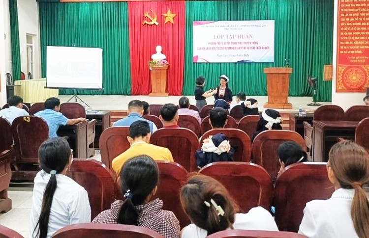 Toàn cảnh lớp tập huấn