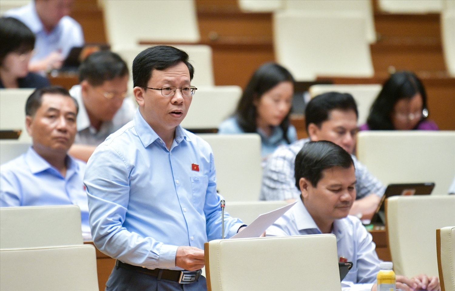 Đại biểu Lê Minh Nam (Đoàn ĐBQH tỉnh Hậu Giang)