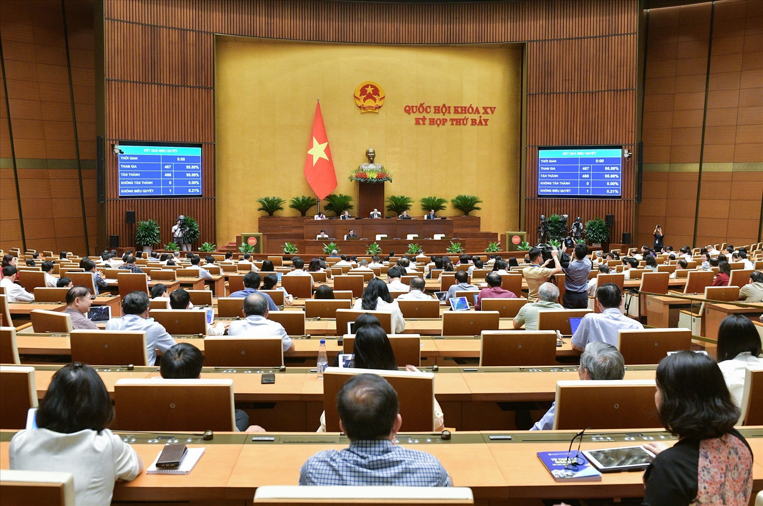 Quang cảnh phiên họp