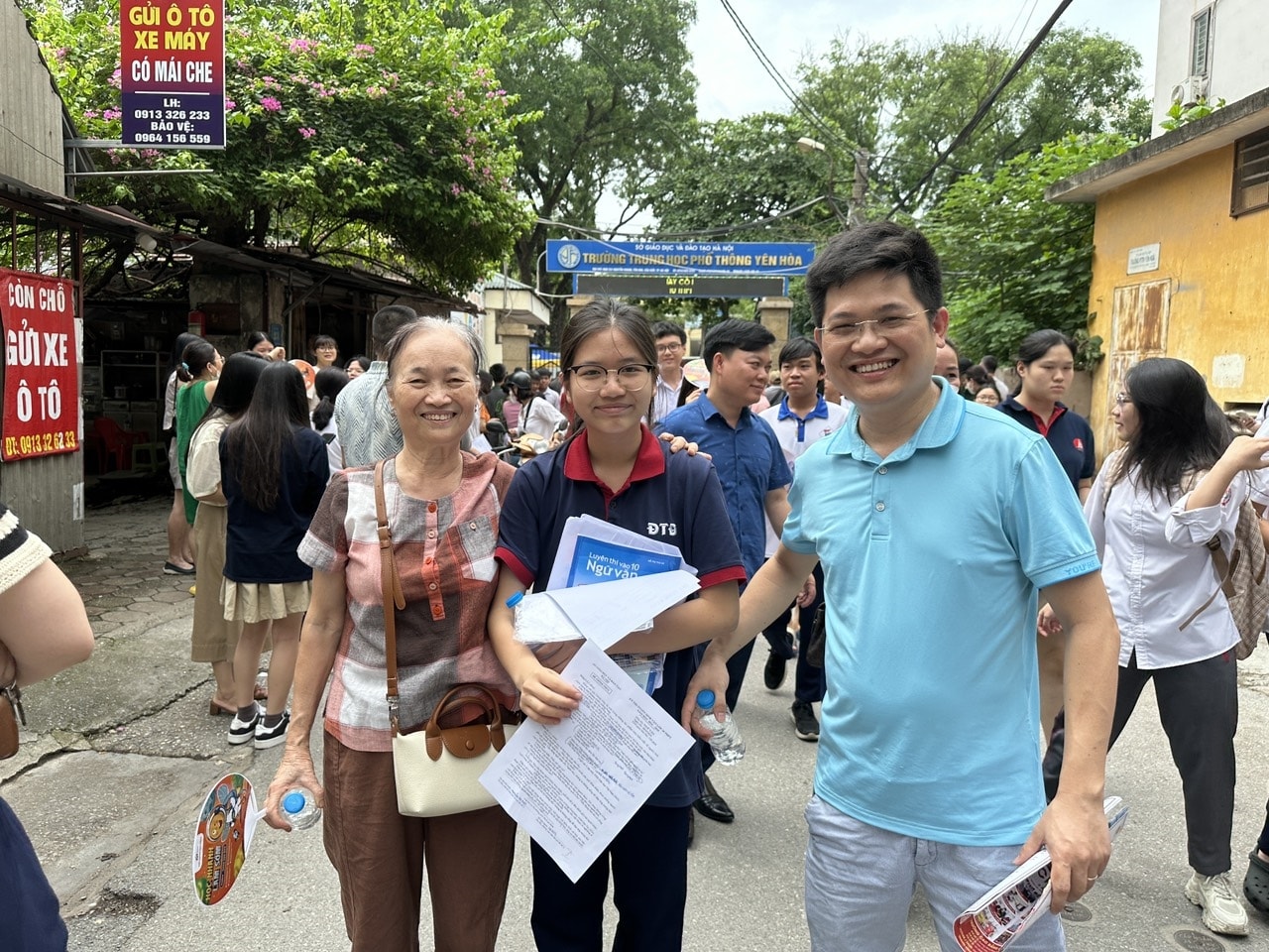 (TH) Hơn 100 nghìn thí sinh Hà Nội bước vào Kỳ thi tuyển sinh lớp 10 1