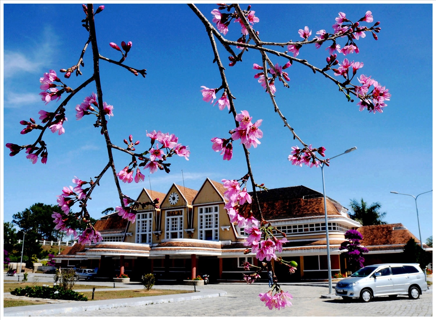 Ga Đà Lạt- Ảnh Hà Hữu Nết
