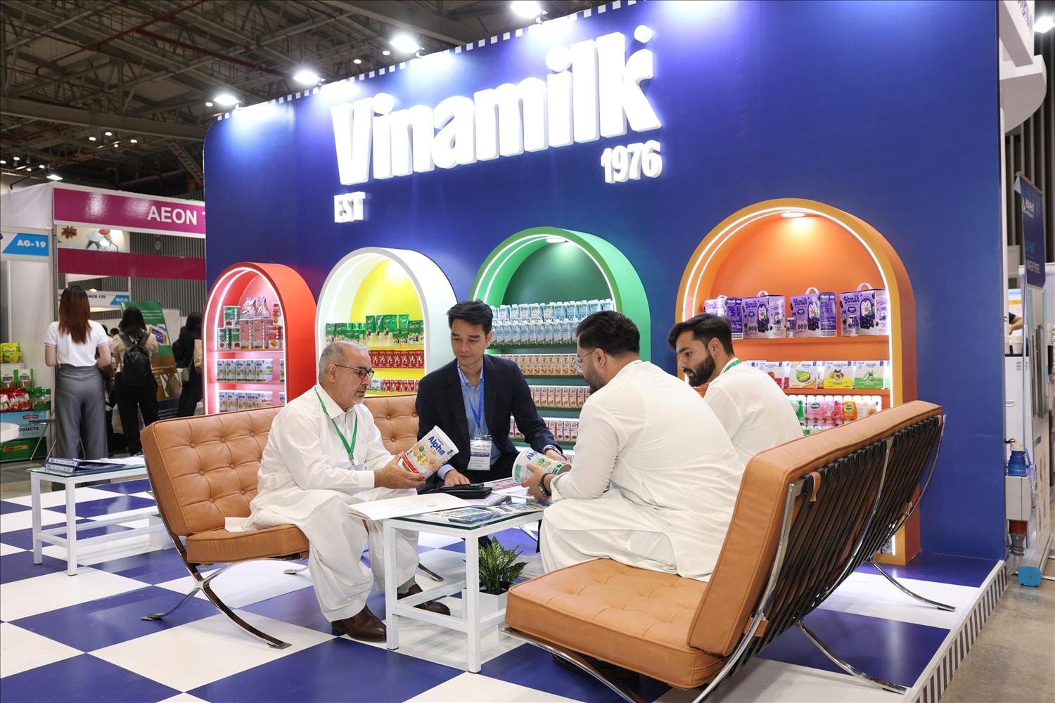 Vinamilk là doanh nghiệp có nhiều đóng góp trong việc đưa sản phẩm sữa Việt Nam vươn ra thế giới