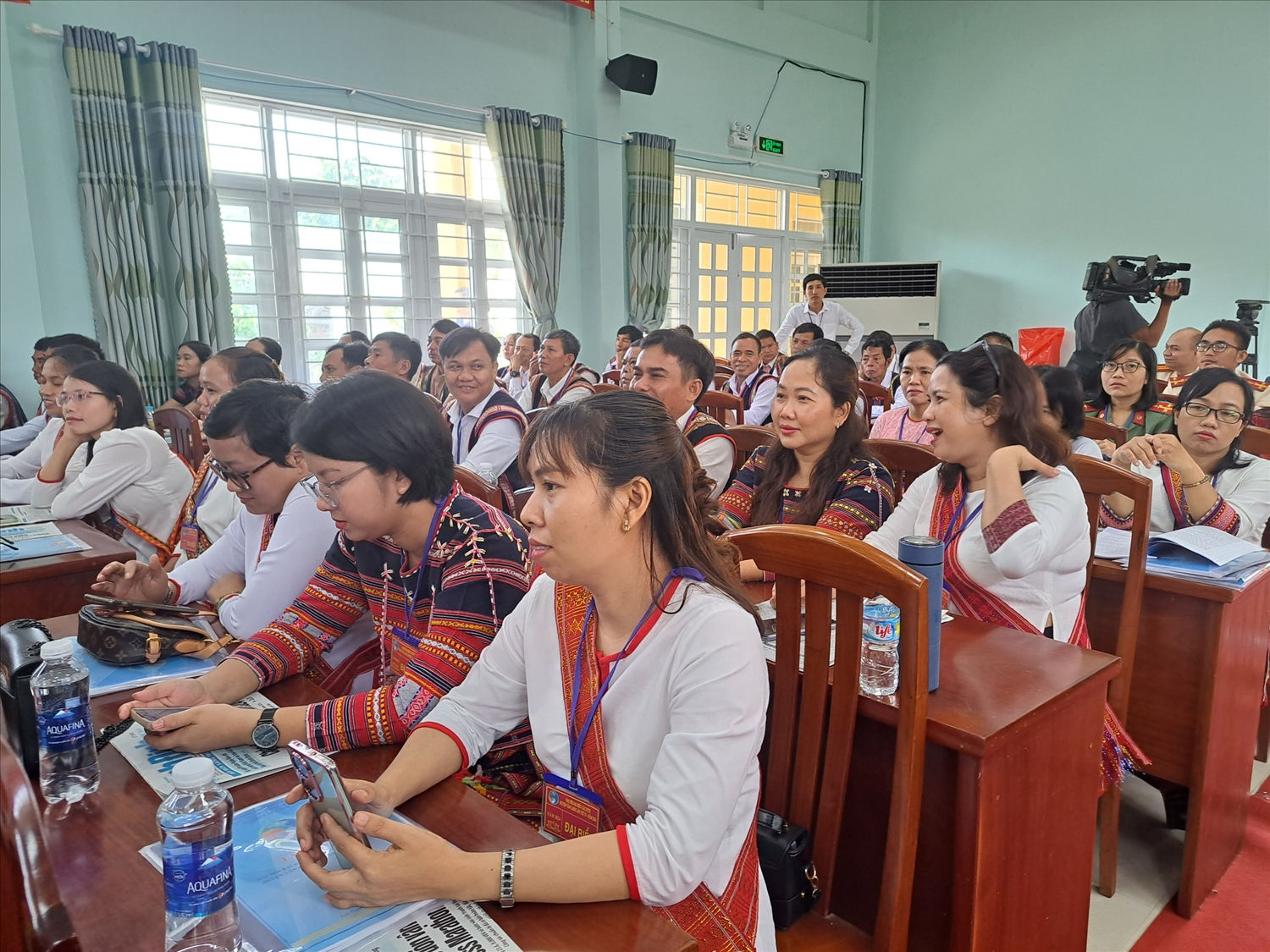 Đại hội Đại biểu các DTTS huyện Vân Canh, Bình Định lần thứ IV, năm 2024 có hơn 150 đại biểu tham gia.