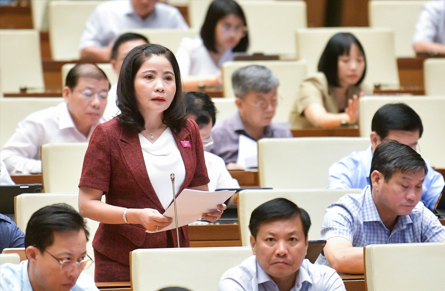Đại biểu Nguyễn Thị Thu Nguyệt (Đoàn ĐBQH tỉnh Đắk Lắk) Đại biểu Nguyễn Thị Thu Nguyệt (Đoàn ĐBQH tỉnh Đắk Lắk)